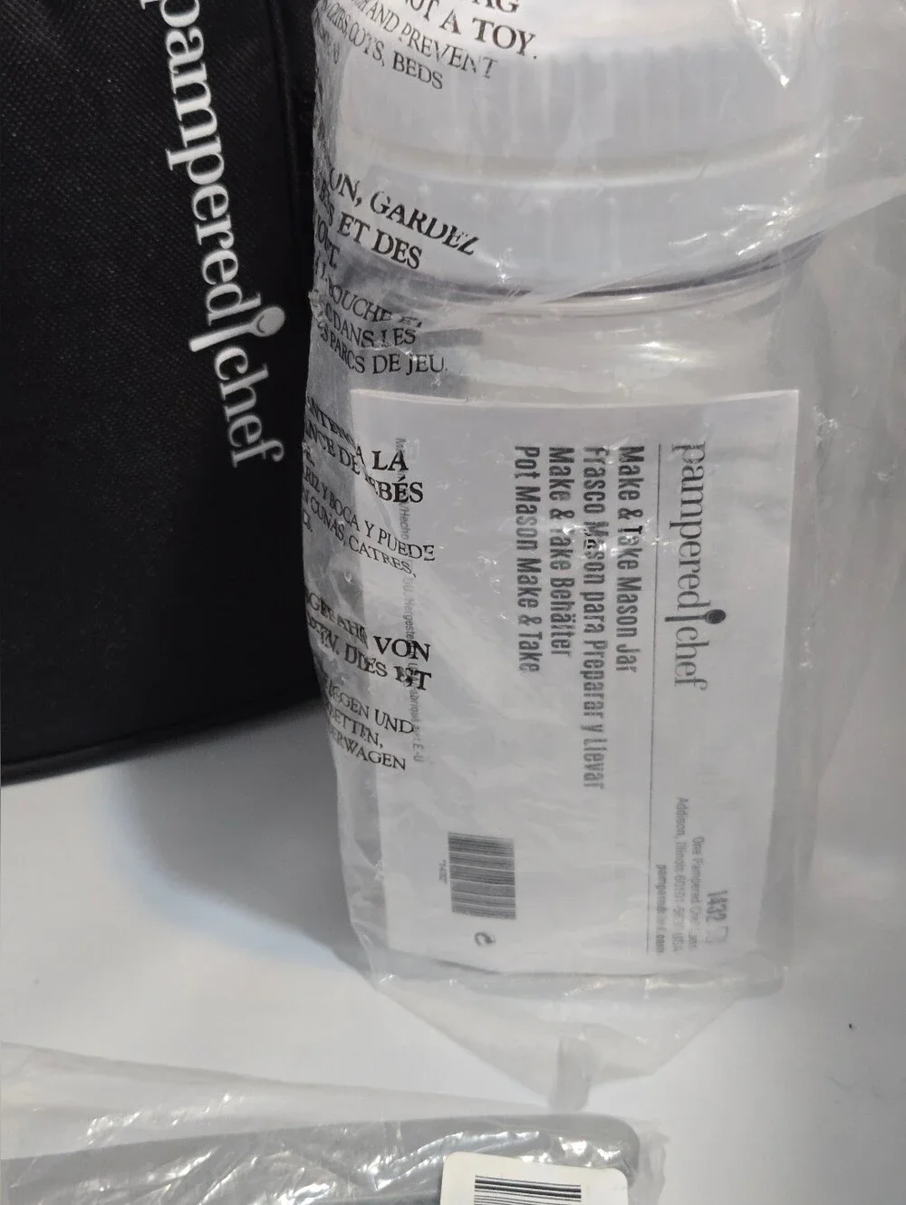 Pampered Chef Make And Take Mason Jar NEW